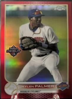 Jaylen Palmer [Red Refractor] #PDC-123