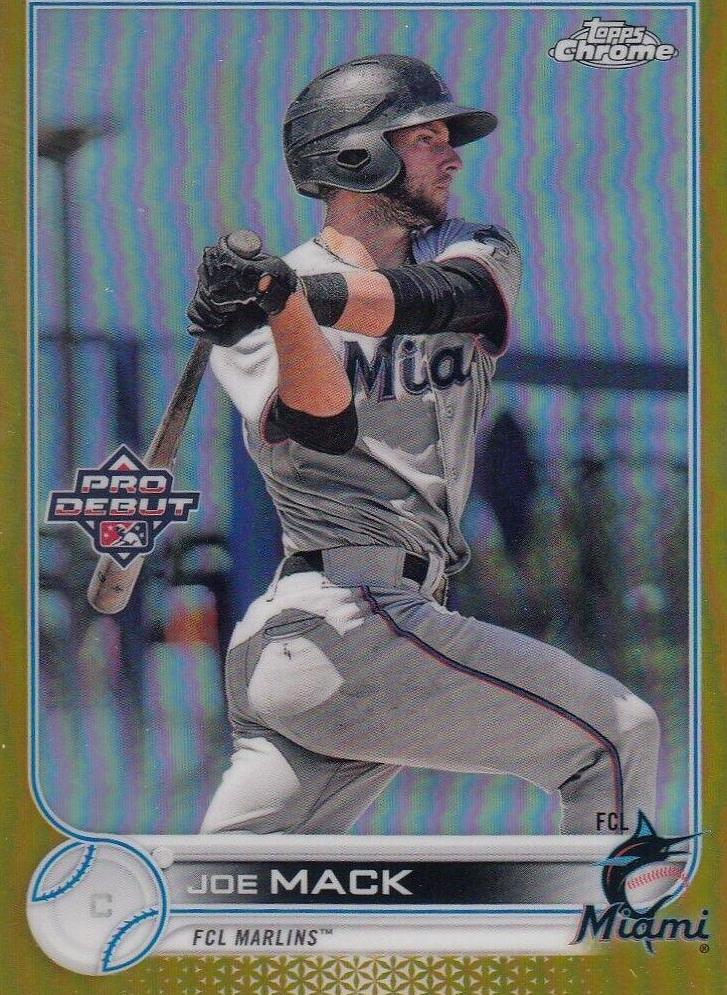 Joe Mack [Gold Refractor] #PDC-159