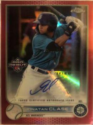 Jonatan Clase [Autograph Red Refractor] #PDC-138
