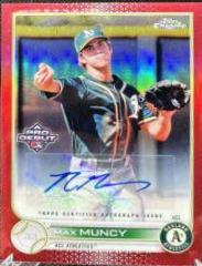 Max Muncy [Autograph Red Refractor] #PDC-41