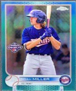 Noah Miller [Aqua Refractor] #PDC-61