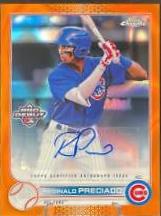 Reginald Preciado [Autograph Orange Lava Refractor] #PDC-55