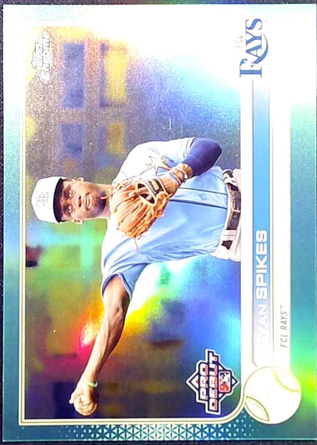 Ryan Spikes [Aqua Refractor] #PDC-31