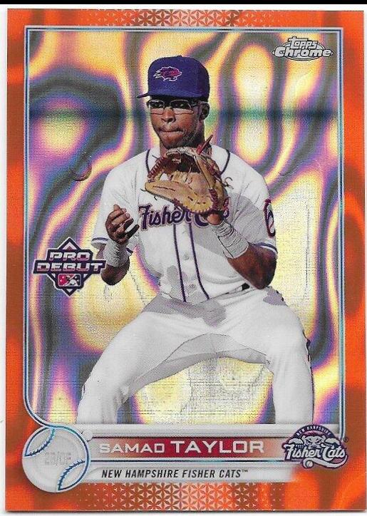 Samad Taylor [Orange Lava Refractor] #PDC-126