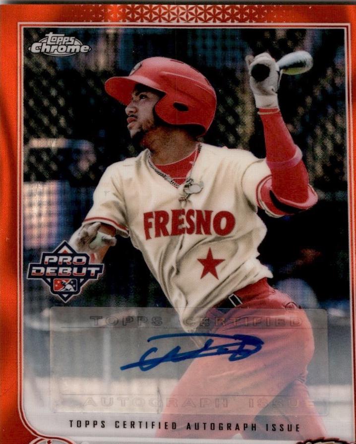 Warming Bernabel [Autograph Orange Lava Refractor] #PDC-130
