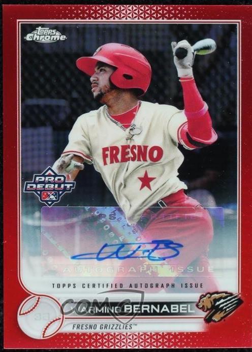 Warming Bernabel [Autograph Red Refractor] #PDC-130