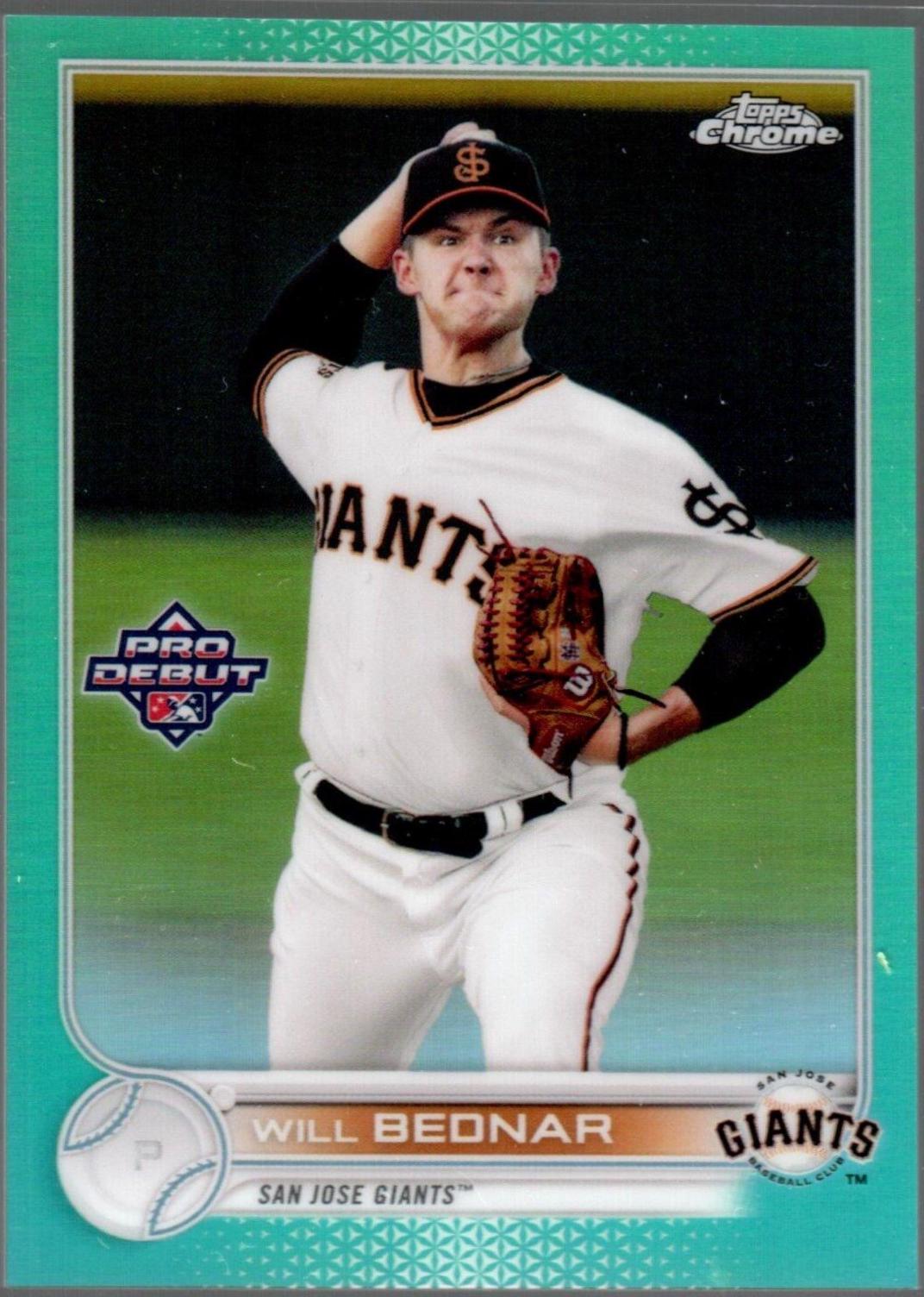 Will Bednar [Aqua Refractor] #PDC-47