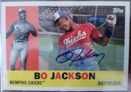 Bo Jackson [Autograph] #MILB-4