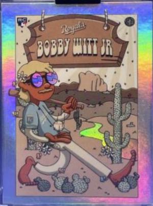 Bobby Witt Jr. [Deluxe Foil] #61