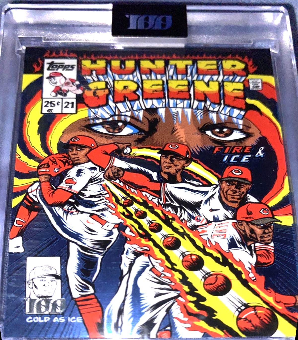 Hunter Greene [Silver Foil] #49