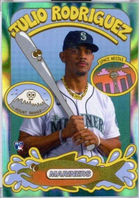 Julio Rodriguez [Deluxe Foil] #28