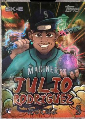 Julio Rodriguez [Deluxe Foil] #62