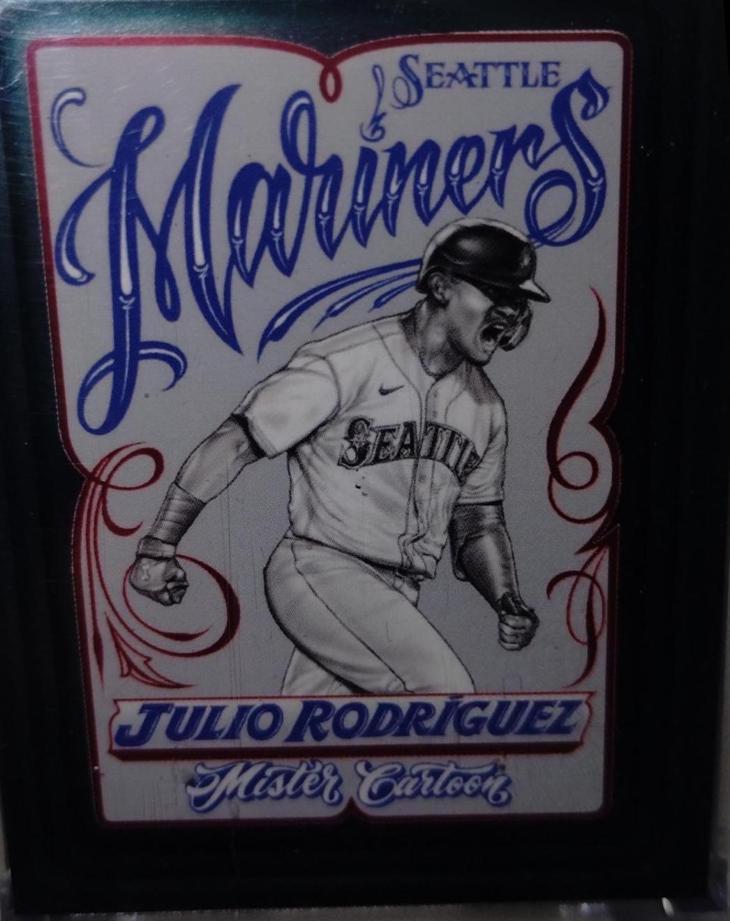 Julio Rodriguez [Silver Foil] #78