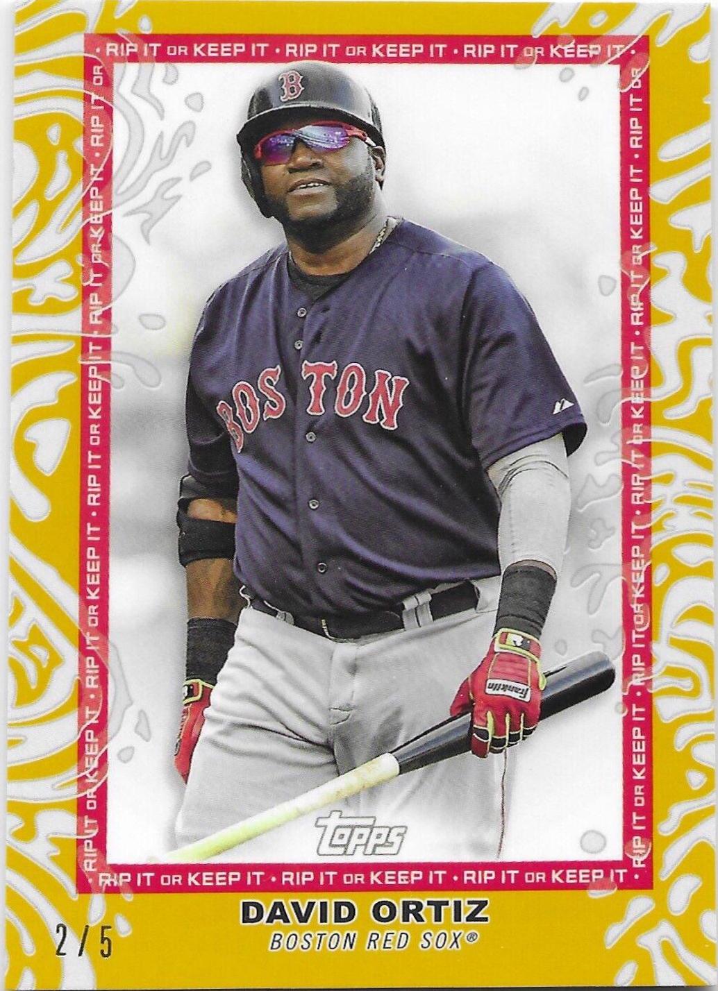 David Ortiz [Gold] #34