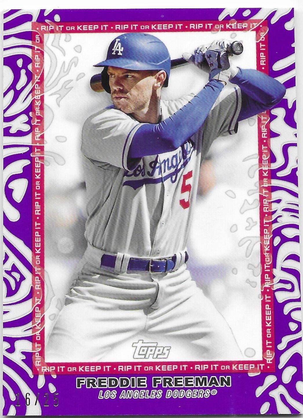 Freddie Freeman [Purple] #35