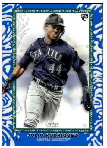 Julio Rodriguez [Blue] #74