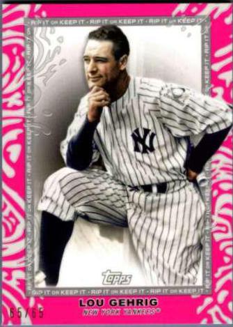 Lou Gehrig [Fuchsia] #4
