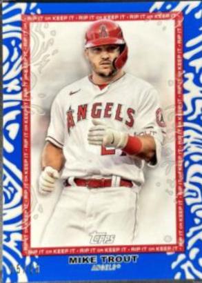 Mike Trout [Blue] #27