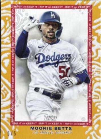 Mookie Betts [Gold] #50