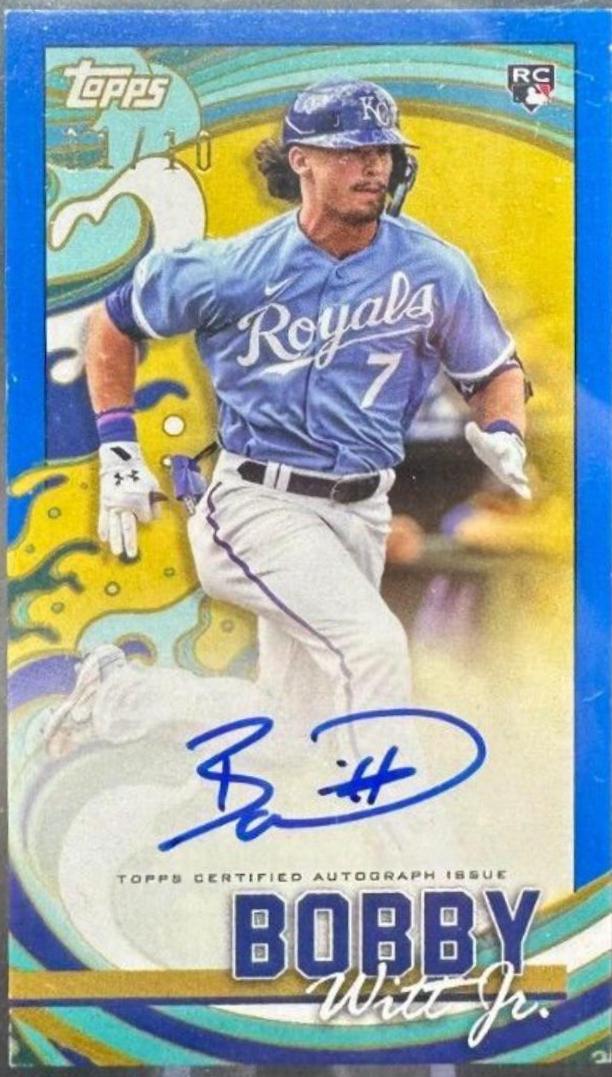 Bobby Witt Jr. [Blue] #TRA-BWJ