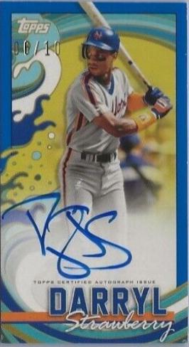 Darryl Strawberry [Blue] #TRA-DS