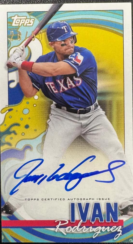 Ivan Rodriguez #TRA-IR