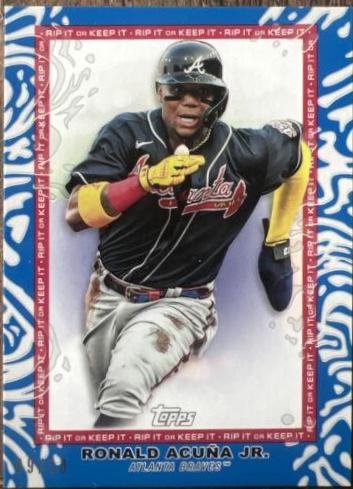Ronald Acuna Jr. [Blue] #TRA-RAJ