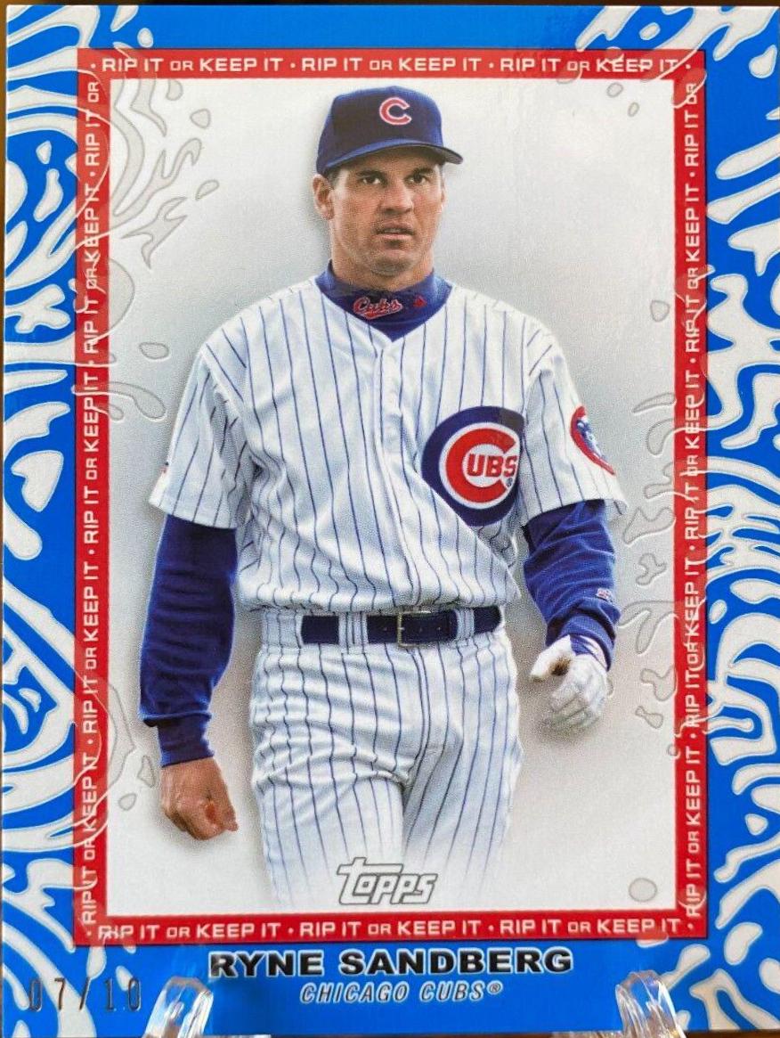 Ryne Sandberg [Blue] #TRA-RS