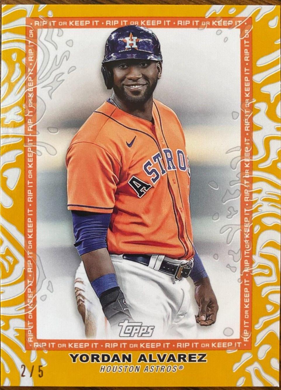 Yordan Alvarez [Gold] #TRA-YA