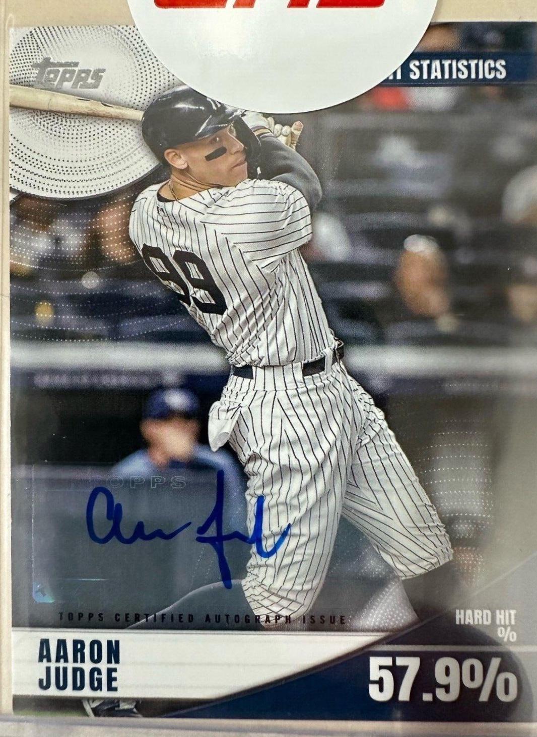 Aaron Judge [Autograph] #SS-15