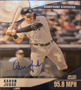 Aaron Judge [Autograph] #SS-8