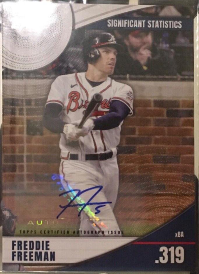 Freddie Freeman [Autograph] #SS-9