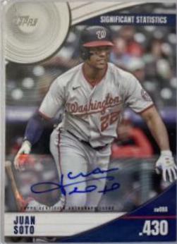 Juan Soto [Autograph] #SS-12