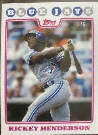 Rickey Henderson [Pink] #18