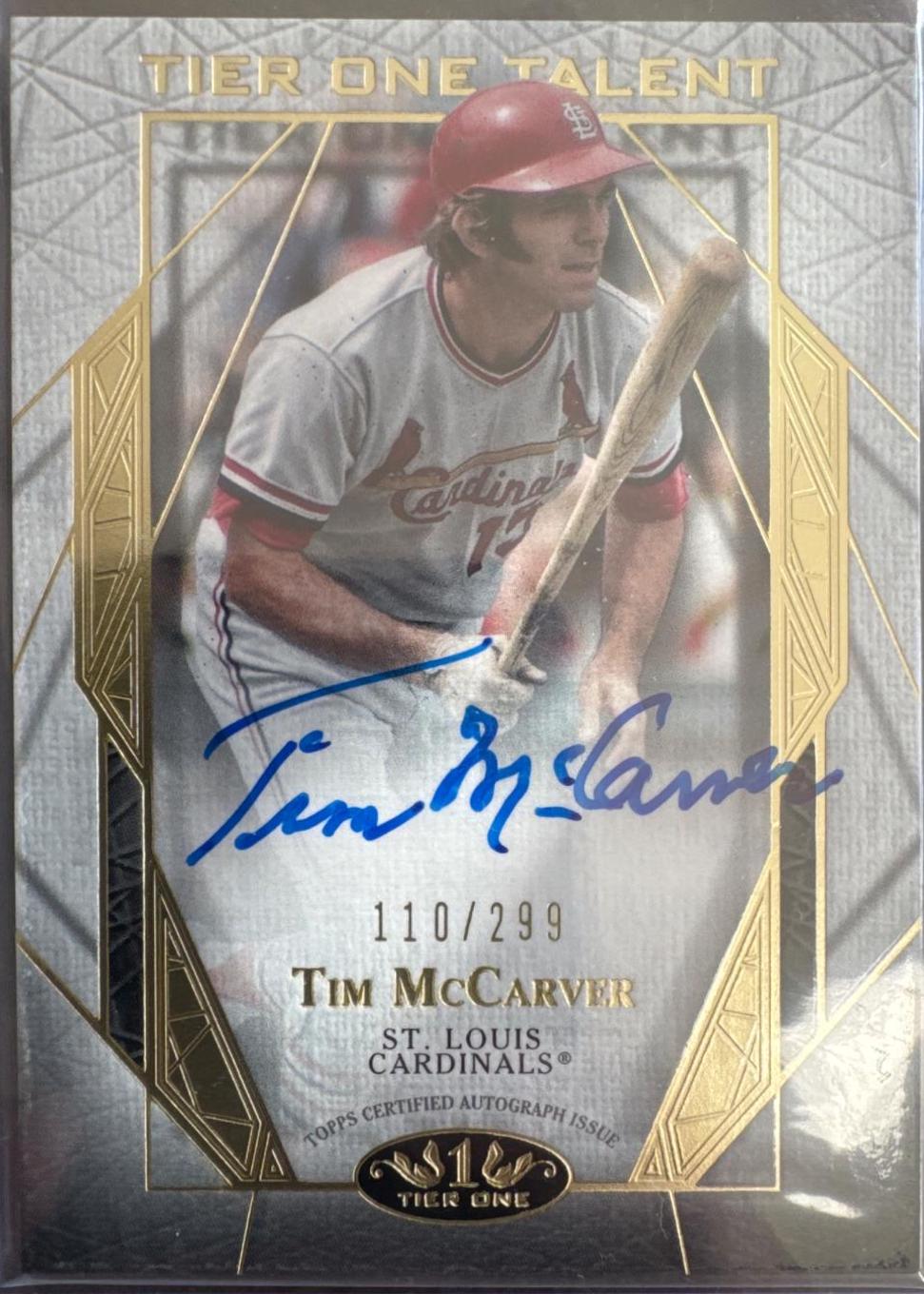 Tim McCarver #T1TA-TM