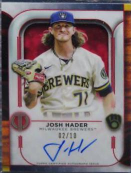 Josh Hader [Red] #TA-JH
