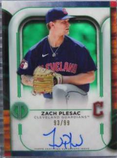 Zach Plesac [Green] #TA-ZP