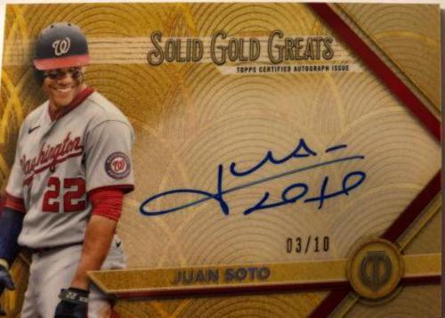 Juan Soto [Red] #GGA-JS