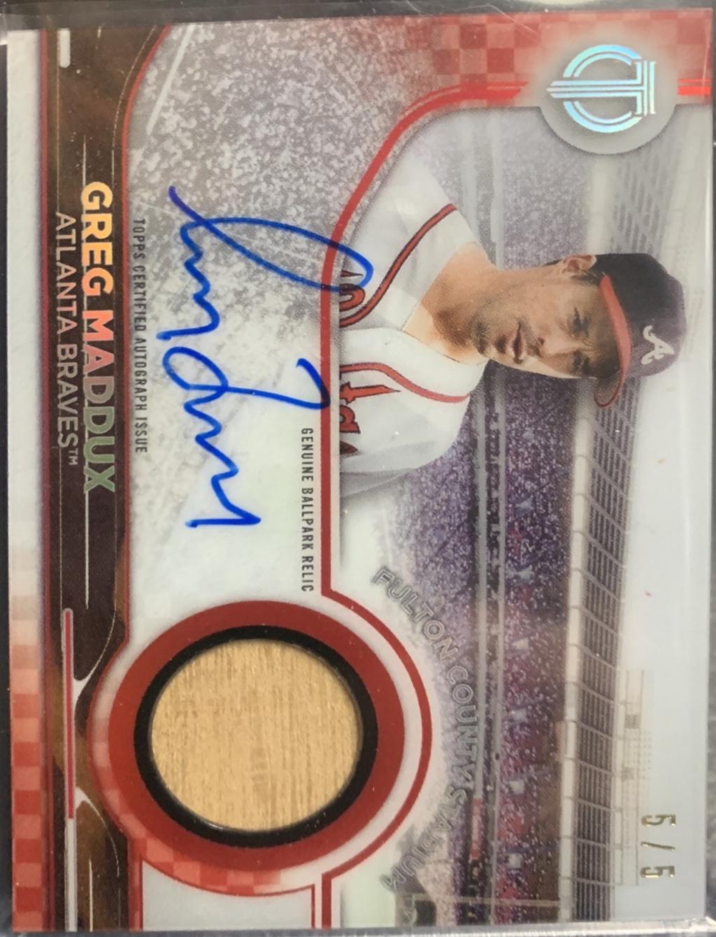 Greg Maddux [Red] #TSS-GM