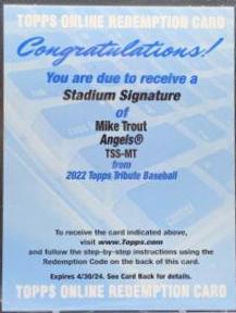 Mike Trout #TSS-MT