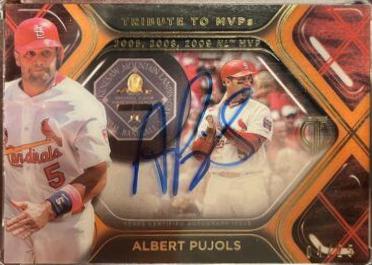 Albert Pujols [Orange] #TTM-AP