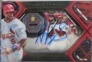 Albert Pujols [Red] #TTM-AP