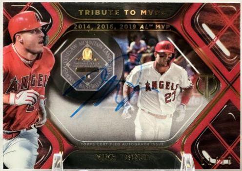 Mike Trout [Red] #TTM-MT