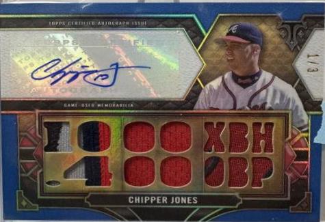 Chipper Jones [Sapphire] #TTAR-CJ2