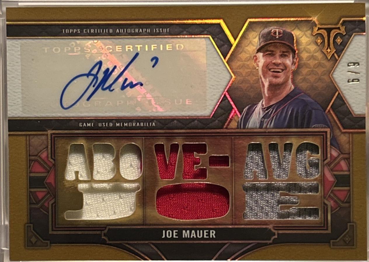 Joe Mauer [Gold] #TTAR-JMA2
