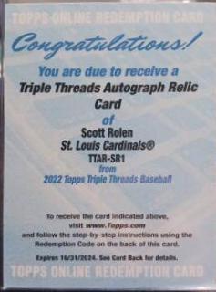 Scott Rolen #TTAR-SR2