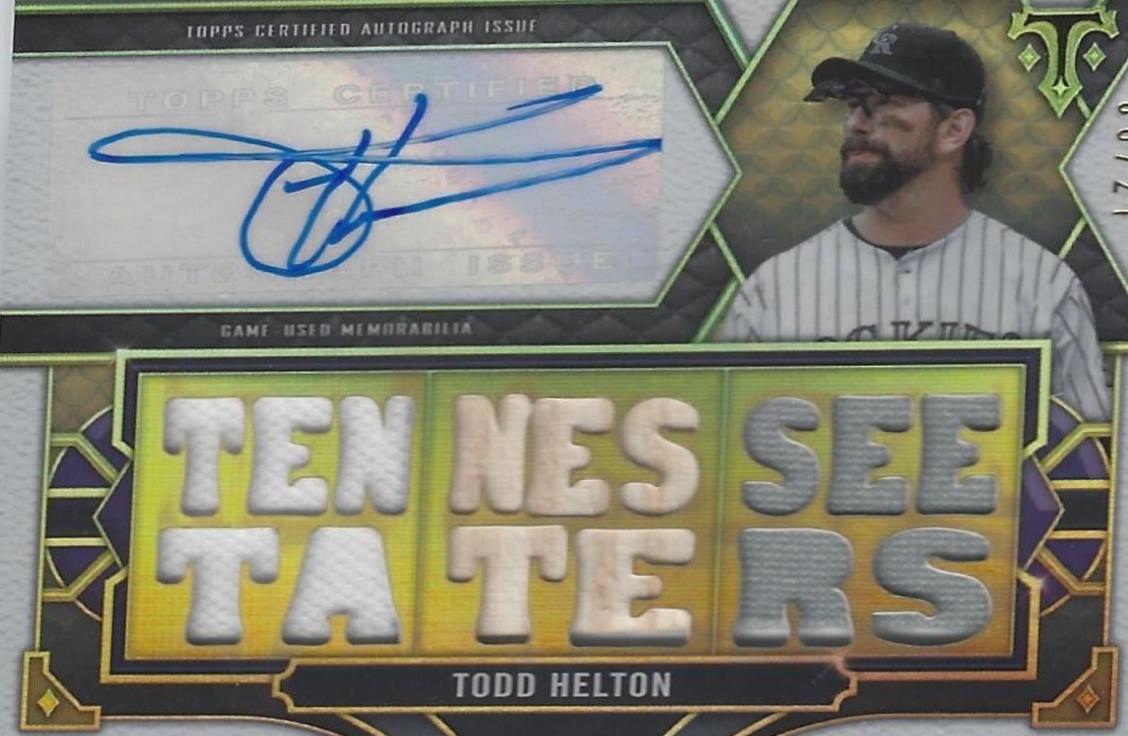 Todd Helton #TTAR-TH1