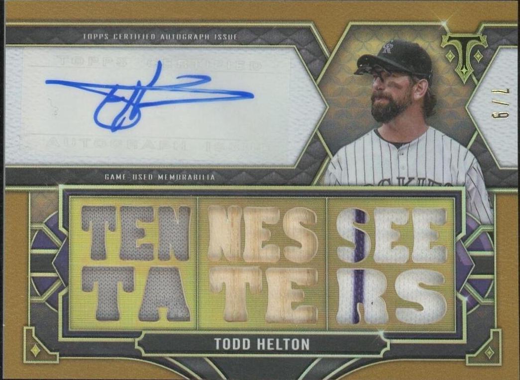 Todd Helton [Gold] #TTAR-TH1