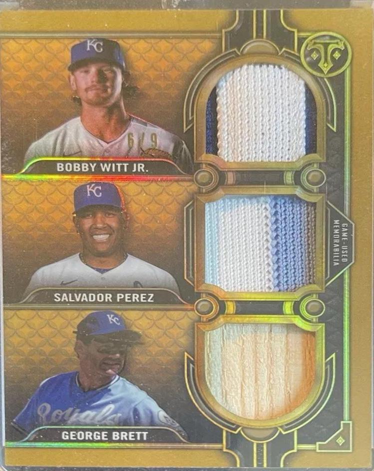 Bobby Witt Jr/Salvador Perez/George Brett #RCC-WPS
