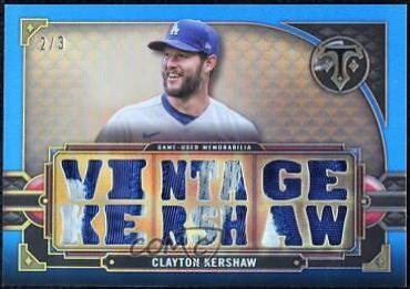 Clayton Kershaw [Sapphire] #TTR-CK2